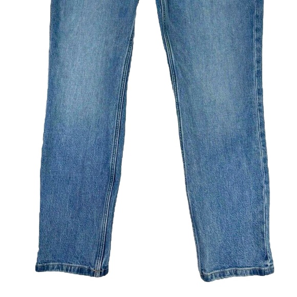 Everlane The Original Cheeky High Rise Straight Leg Jeans Mid Blue Sz 29 - Picture 7 of 14